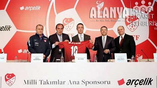 Arçelik,Milli Takımlar Ana sponsoru oldu.