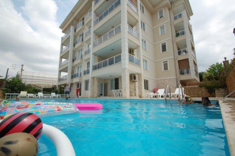 ALANYA OBA,DA TED KOLEJİ CİVARI SATILIK LÜX 2+1 MOBİLYALI DUBLEX DAİRE