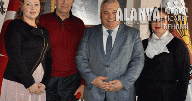 ALTSO Başkanı Mehmet Şahin'in ziyaretçisi Rus Vekil Nikantyev Georgeviç