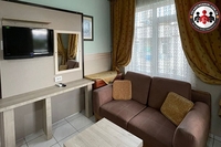 Kleopatra plajına yürüme mesafesinde otel